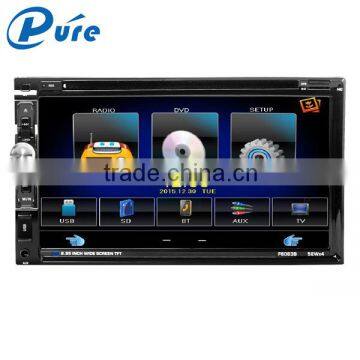 Factory Universal Touch Screen Car Stereo FM Car DVD Player Radio DVD CD Player