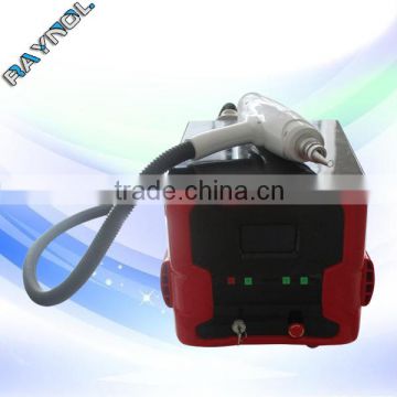 New Machine For Small Industries 1064nm/532nm Q Switch 1 HZ Nd Yag Laser Tattoo Machine For Yellow Tattoo Removal Q Switched Nd Yag Laser Tattoo Removal Machine