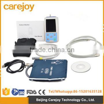 CE & FDA approved handheld Patient Monitor (ABPM+SPO2) with low price