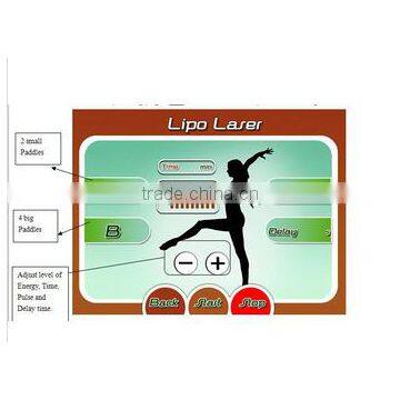 2016 New Designed Improved Lipo Laser Slimming Machine With CE Certification