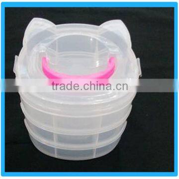 Cute Cartoon Cat Shape Plastic Storage Box