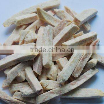 Freeze dried taro strips