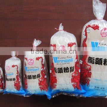 Shangdong Longkou Vermicelli hot sales green mung beans rice vermicelli