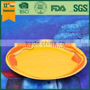 Paper Plate, Gold Paper Plate, Disposable Paper Plate