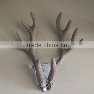 plush fake resin deer antler molds for wedding table decoration