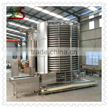 iqf spiral freezer with compact structure