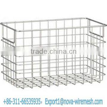 Storage Basket Stacking Wire Mesh Cage photo-6