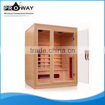 Household Family Hemlock Side Heater 2 People Use Infrared Sauna Room