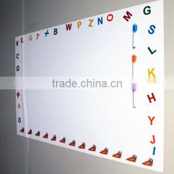 Magnetic White Board Soft Magnetic Whiteboard Stick on Wall Soft Magnetic Wallpaper Ferrous Magnetic Whiteboard photo-2