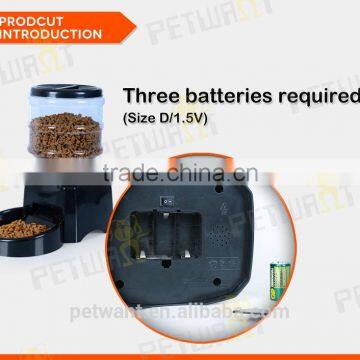 Petwant Timer LCD Automatic Food Feeder Large Food Bowl photo-4