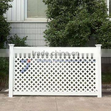 2015 New Arrival PVC Lattice Fence Trellis