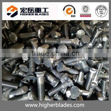 M25 Q345 steel bolts and nuts screws used on construction machinery