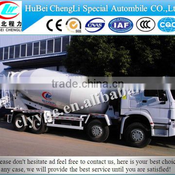 HINO concrete mixer truck, 15CBM nissan mixer truck, feed mixer truck for sale