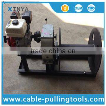Stringing Equipment 3 Ton Diesel Engine Winch Wire Rope Pulling Winch photo-2