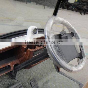 Six Seats Electric Golf Car With Two Rear Facing Flip-flop Seats photo-6