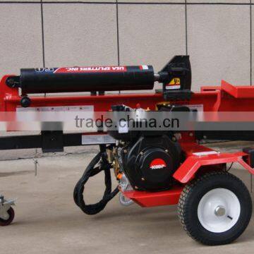 Red 50T Diesel Log Splitter, Wood Split Machine photo-3