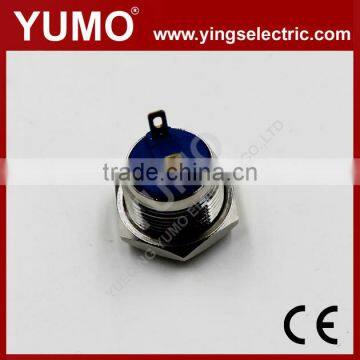 JS16F-10-J-N ROHS 16mm Flat Round 1NO Momentary Screw Terminal 2A/36VDC Push Button Switch Elevator Push Button photo-4