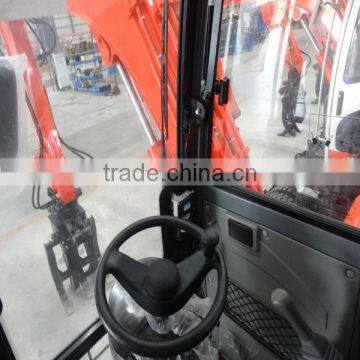 Agriculture Farming JGM9085L Wheel Excavator With Grapple 7.5ton Cane Machine photo-4