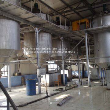 Complete set edible oil refinery plant /refine cooking oil machine