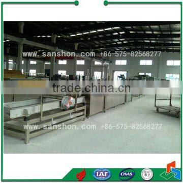 China Frozen Vegetable Production Line,Green Peas Quick Freezing Processing Equipment photo-4