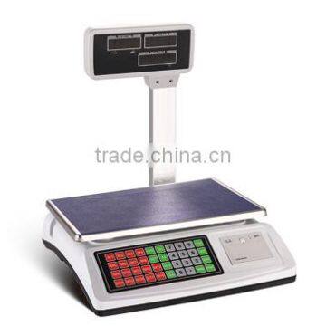weighing scale with printer