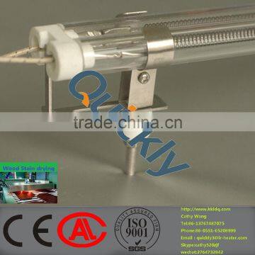 quartz heating tube infrared heat lamp for timber products processing