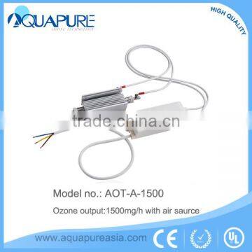 Quartz tube 1500mg 1000mg ozone generator modules Ozone cells AOT-A-1500 on sale