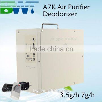 portable 3500 7000 ozone output air purifiers air ozone generator for hotels