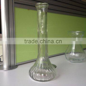 Wholesale  cheap tall glass vase for decoration