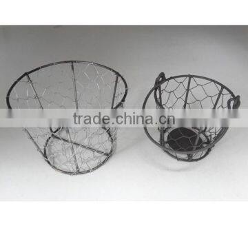 wire bread baskets wicker basket coffee table cheap wire baskets