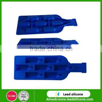 Novelty Bottle Shape Whisky Vodka Silicone Ice Cube Tray photo-2