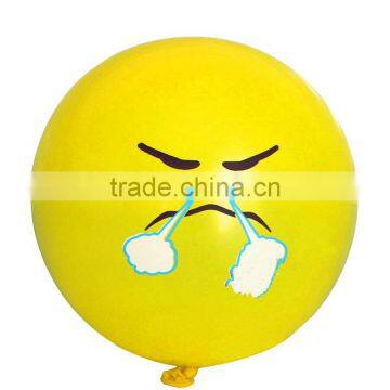 Hign Quailty Rubber Decoration Christmas Emoji Balloon photo-5