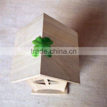 Wooden Carved Bird Miniature Wood Crafts Houses for Sale photo-3