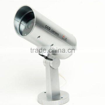 Cheap CCD Security Camera, Fake Waterproof Indoor Outdoor Security Camera With Flashing LED Light photo-2