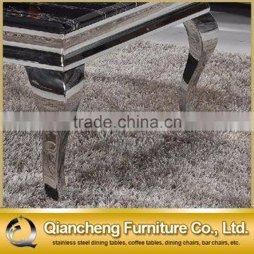 Silver 304 Stainless Steel Metal Side Table French Style photo-4