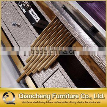 Gold Led tv Stand Furniture Stainless Steel tv Table photo-6