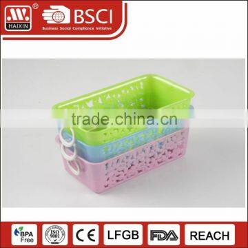 Wholesale factory price mul-ti function storage mini desk tidy basket table containing box