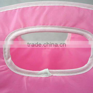 Cylinder Vertical Pearl Cotton Laundry Basket, Laundry Bucket photo-2