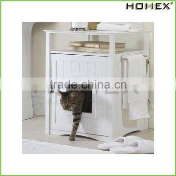 Good Quality Wooden Cat Cage Homex_BSCI Factory