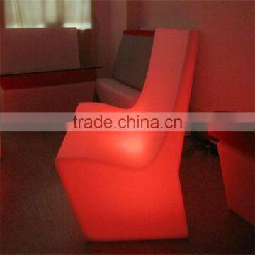 16 Colors Changing Plastic LED Sofa/Lounge Chair