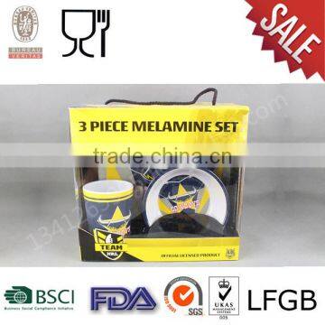 Melamine dinnerware set gift set