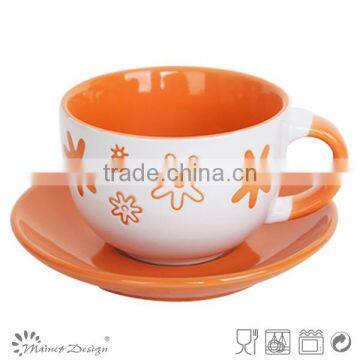 2016 Wholesale Cute Cup&saucer Stoneware Cute Cup and Saucer photo-2