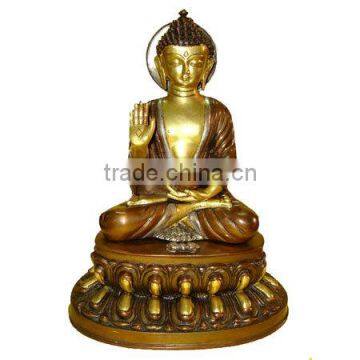 Hot Sale China Brand Wholesale Bronze Buddha Lady Statues photo-2
