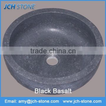 G684 Black Basalt Vessel Sink