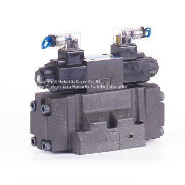 DSHG Электрически управляемый гидравлический направляющий электромагнитный клапан photo-2