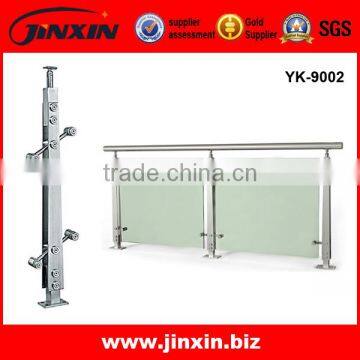 stainless steel floor mount balcony railing designs