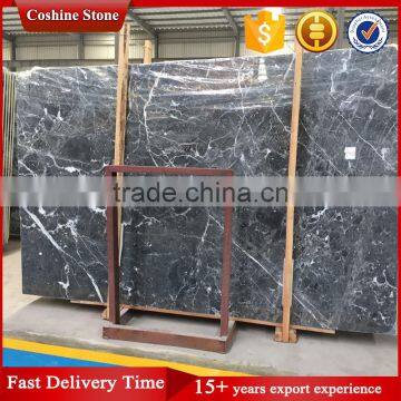 Polished Dark Grey Color Marble, 2cm Thickness Dream Grey Marble photo-2