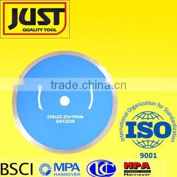 Sintered Ceramic Continuous Rim J-Slot Blade