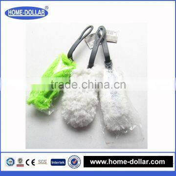 Bathroom Accessories Wholesale Daily Use Home Toliet Stainless Hand Brush/stainless Stainless Round Dusting Brush photo-5
