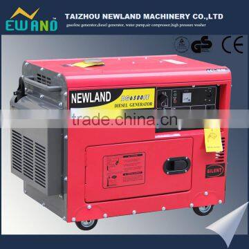 5KW Silent Diesel Generator With 186FA Engine,air Cooled,small Genset for Homeuse photo-2